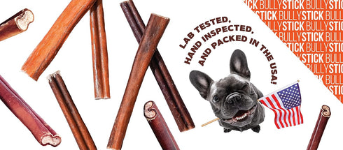 6 Inch 25 Pack FOODIEPAWS Thin Bully Sticks for Dogs, Bulk | All Natural, Grass-Fed Beef | High Protein, Rawhide-Free