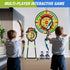 2 Pack 29" Set 24 3 4 5 6 7 8 9 10 11 12 HYES Kids Bow and Arrow with Large Dart Board, LED Light Up Archery