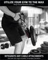 Gym Multifunctional Extension Straps (Pair) for Cable Attachments, Heavy Duty, 5 Lengths Options