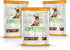 Pet Greens Natural Soft-Chew Dog Treats, Infused with Supergreens, 3 Pack, Bacon and Cheese, 6 oz Each