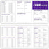 Eaasty 48 Pack Dog Vaccine Record Book, Foldable Puppy Vaccination Record Card for Canine Health