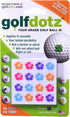 Golfdotz Golf Ball Markers, Unique Golf Ball Stamps and Stickers, Durable Golf Ball Decals, Hawaiian Hibiscus (32 Count)