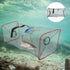 18.11X8.66 Inch Set 3 Unomor Folding Lobster Net Portable Crab Trap Crawfish Bait Cage Fishing Net of for Outdoor