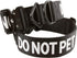 DO NOT PET Nylon Collar, 2 Inch for Small, Medium, Large Dogs, Neoprene Padded Inside, Black, Medium