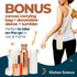 Pure Copper Water Bottle (34oz/1000 ml) with Copper Tumbler, Carrying Bag & Deco Sleeve, Lab-Tested, Leak-Proof