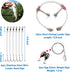 Saltwater Surf Fishing Tackle Kit - 184pcs Saltwater Fishing Gear, Lures, Bait Rigs, Crankbait, Spoon, Bucktail Jigs,