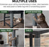 Furhaven Wrap Around Scratching Post Cover, Fits Posts Up to 3.5" Diameter, Gray