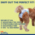 12 Count, Hartz Comfitables Disposable Dog Diapers, Size XS Comfortable & Secure Fit, Easy to Put On, Super Absorbent