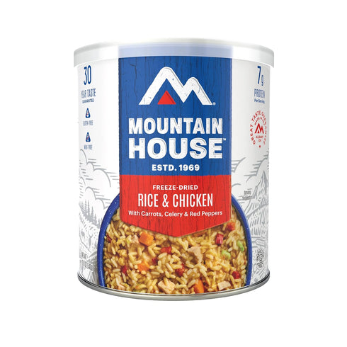 Mountain House Rice & Chicken #10 Can | Freeze Dried Survival &