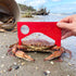 10 Pack 30ft/9.14m 4oz 1 SATINIOR Crab Throw Line Length with Lead Weight with Dungeness Gauge Measure Ruler Crab Throw