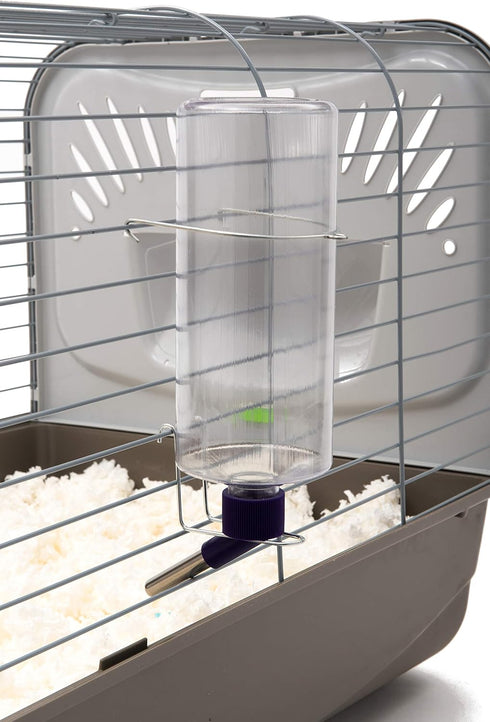 Lixit Standard Cage Water Bottles, 32 Ounce, Clear, for Rabbits, Ferrets, Guinea Pigs, and Other Small Animals
