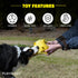 Playology Puppy Dog Ball Toys - Sensory Development Chew Toys with Squeaker for Puppies 8-16 Weeks (Up to 60 lbs)
