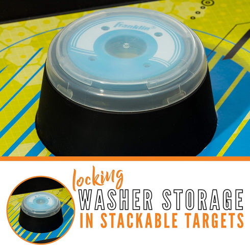 Set (2) 12" 12" Franklin Sports Washer - x Folding Targets - Portable Fun - Perfect for Beach, Tailgating, Parties