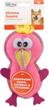 Outward Hound Xtreme Seamz Flamingo - Durable Squeaky Dog Toy