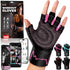 MhIL Workout Gloves for Women Breathable Gym Gloves for Women with Palm