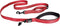 EzyDog Soft Trainer Dog Leash with Traffic Control Handle, Reflective Stitching for Nighttime Safety, 72”, Red