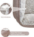 JOYELF Washable Dog Bed, Cute Fluffy Cat Bed for Small Dog, Puppy, Kitten - Small Rectangle Sofa