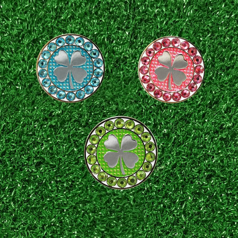 Myartte Golf Ball Markers, Crystal Ball Markers, Pack of 3