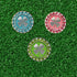 Myartte Golf Ball Markers, Crystal Ball Markers, Pack of 3