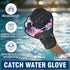 Strdfeve Set,1PC Ball&2PCS Water Ball and Gloves Water Bouncing Catch Mitts,Pool Baseball Catching Mitts for Beach