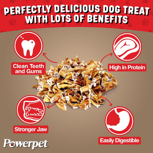 Treats Bully Stick Bites, All Natural Dog Treats, High Protein, Grain-Free, Rawhide-Free, Odorless, 1lb Pack
