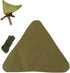 Beufee Camping Tripod Stool Cloth, Waterproofs Portable Camp Chair Canvas Portable Tripod Seat
