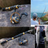 Sougayilang Fishing Rod Reel Combos Carbon Fiber Telescopic Fishing pole with Spinning Reel for Travel Saltwater