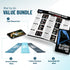 Iron Core Fitness Mini Resistance Bands Sets for Trainers, Bootcamp, Gym for Men and Women - Ebook, Videos, Workout