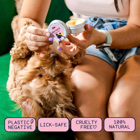 Finn Skin Hero, Revitalizing Natural Dog Skin Balm, Soothes & Protects from Hot Spots, Itching - 1.75 oz