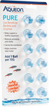 Aqueon Aquarium Pure Live Bacteria and Enzymes Water Supplement, 12 Pack for 10 Gallon