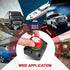 1-2-Both-Off 12V-48V 200A, w/M8 RED WOLF Battery Switch DC Heavy Duty Marine Battery Power Cut Master Switch Disconnect