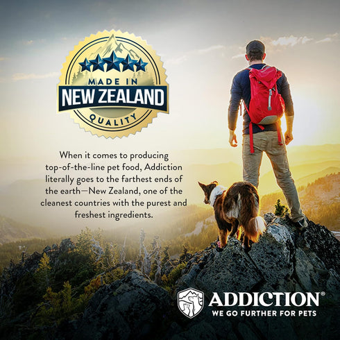 Addiction Salmon Bleu Dry Cat Food, Complete and Balanced Diet, Skin and Coat Health Formula, 4 Lbs