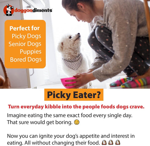 Peanut Buddy Roasted Peanut Flavor Dog Food Topper, Fun People Food Flavors, Non-GMO, Made in USA