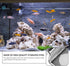 Aquarium Accessories 4Pcs Fish Tank Glass Lids, Stainless Steel Clip Support Holder, Universal Lid Clips for 5mm Glass