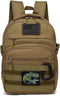 Kids Tactical Backpack, Army Molle Bookbag Military Boys Backpack for School, Outdoor, Camping, Brown
