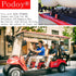 Podoy Upgraded Universal Golf Cart Seat Belts Kit, Retractable for E-ZGO TXT & RXV, Set of 2