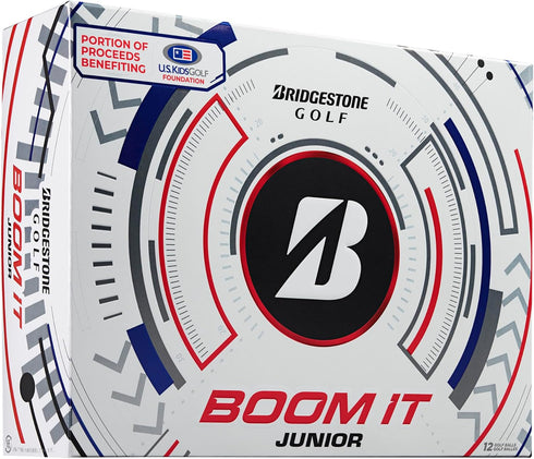 Bridgestone Boom It Jr Golf Balls - Designed for Young Golfers