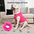 Extra Warm Fleece Lining Dog Hoodie Jacket for Large Dogs, Pink, Winter, XL, Pet Coats with Hooded
