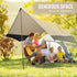 VILLEY Camping Tarps for Tents, Portable Waterproof Hammock Rain Fly, Easy Set Up Canopy for Outdoor Activities