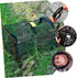 18.11X8.66 Inch Set 3 Unomor Folding Lobster Net Portable Crab Trap Crawfish Bait Cage Fishing Net of for Outdoor