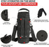 Molle Water Bottle Pouch - Fits Most 32 and 40 oz Bottles, Insulated Holder