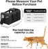Soft-Sided Pet Travel Carrier - Portable Bag for Cats, Small Dogs, Kittens, or Puppies, Collapsible, Durable, Airline