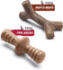 Benebone Puppy 2-Pack Maplestick/Zaggler Durable Dog Chew Toys for Gentle Chewers, Tiny, Made in USA