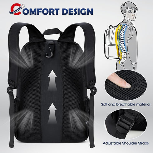 RAINSMORE Baseball Bag - Lightweight Waterproof Backpack for Youth & Adult with Shoe Compartment