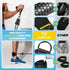 Pilates Bar Kit with Resistance Bands, Multifunctional Yoga Bar with Heavy-Duty Metal Adjustment Buckle for Home