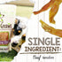 4-5" (12 Count) Nature Gnaws Beef Tendons for Dogs - Mixed Thickness - Long Lasting for Small and Medium Dogs - Natural