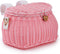Kids Bike Basket Set, Handwoven Rattan Basket for Bike Scooter Tricycle with Lid and Shoulder Strap