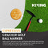 K9King Ultimate Cracker Golf Ball Marker Set with Magnetic Hat Clip, Premium Accessories for Golf Gifts