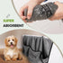 Microfiber Dog Towels Set, 2 Pack Quick Dry Large Dog Towel for Drying Dogs, Super Soft Pet Bath Towels (24 * 40 inch,