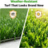 (39.2X31.5) Artificial Pet Pee Grass Mat for Puppy, Pet Turf Fake Grass Replacement Pad for Dog Potty Training, Indoor